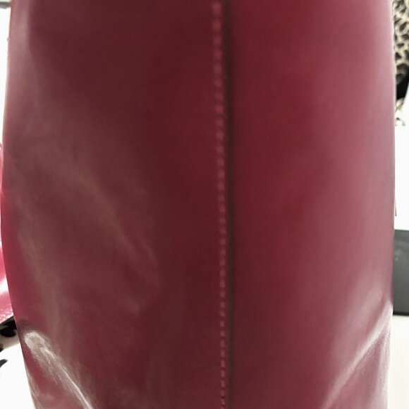 Brahmin Athena - Fuschia Topsail Tote with Wristlet - Picture 4 of 6